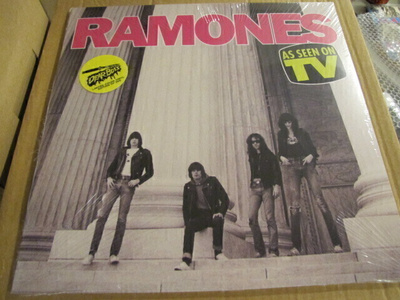 Ramones as seen on TV lp muoveissa värivinyyli live