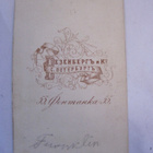 Venäläinen CDV Kuva Valtiomies Benjamin Franklin USA 1870-l - pikkukuva 2