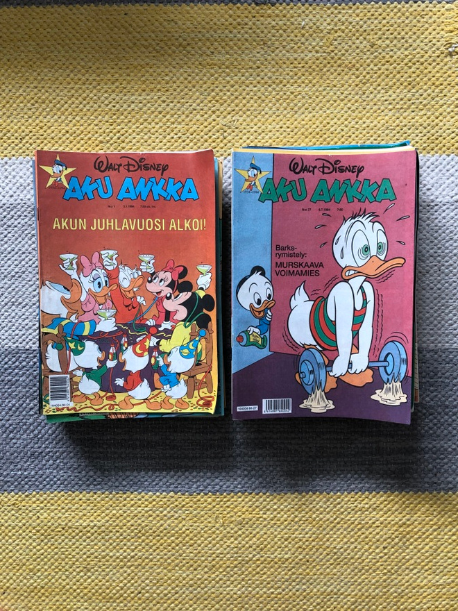 Aku Ankka-vuosikerta 1994.