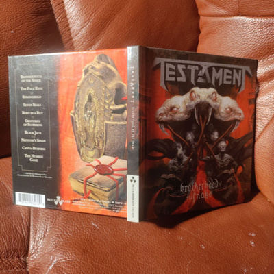 TESTAMENT -brotherhood of the snake CD.