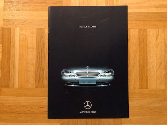 Esite Mercedes W220 S-sarja , 1998