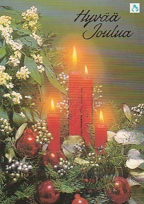 POSTIKORTTI  Joulukortti, Sylva-tunnus