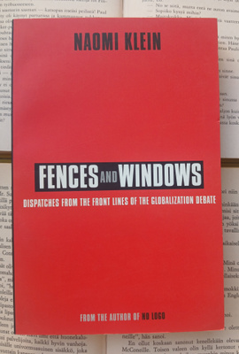 Naomi Klein - Fences and Windows (softcover)