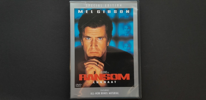 DVD: Ransom / Lunnaat, Special Edition (Mel Gibson 1996)