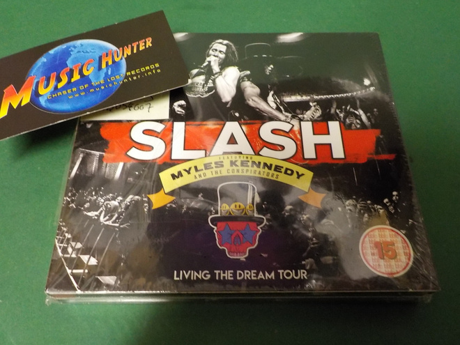 SLASH - LIVING THE DREAM TOUR UUSI 2CD + BLU-RAY