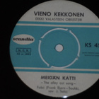 7" VIENO KEKKONEN - Meidän Katti - single 1962 jazz pop EX- - pikkukuva 2