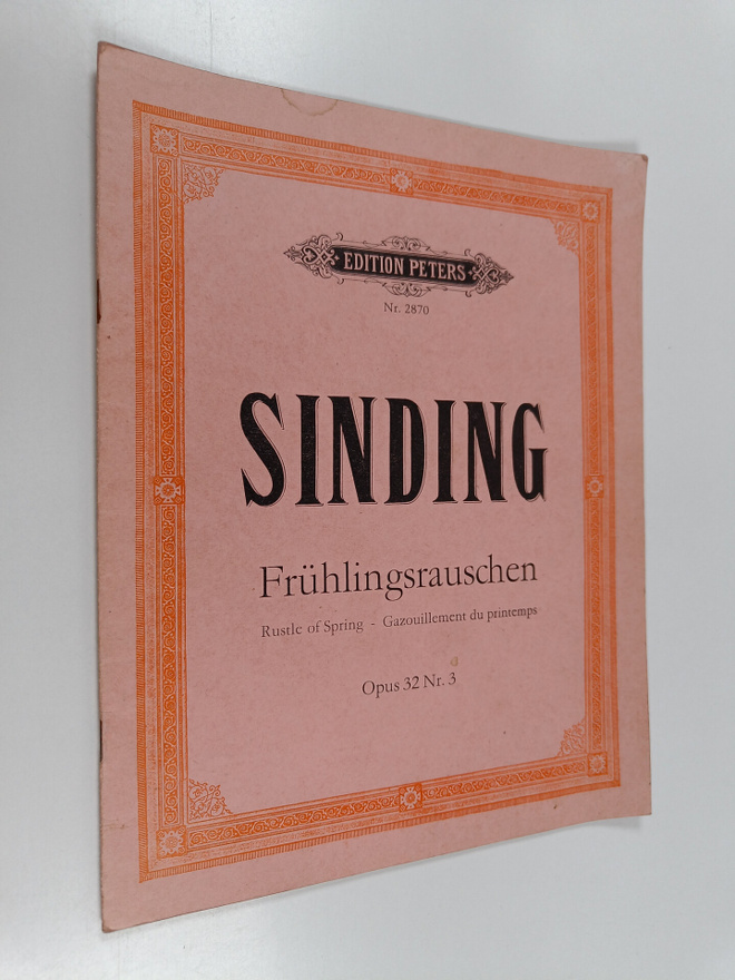 Sinding - Fruhlingsrauschen : Rustle of Spring - Gazouill...