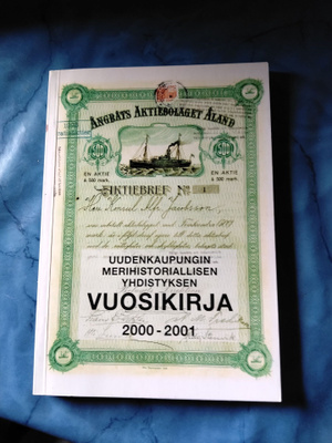 uudenkaupungin merihistoriallisen yhdistyksen vuosikirj 2001