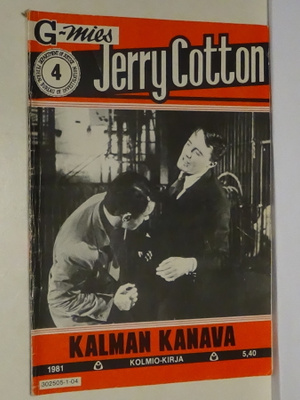 G-mies Jerry Cotton n:o 4 1981 - Kalman kanava