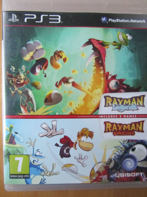 Ps3 Rayman Legends + Rayman Origins