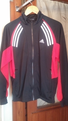 Adidas verkkaritakki koko L