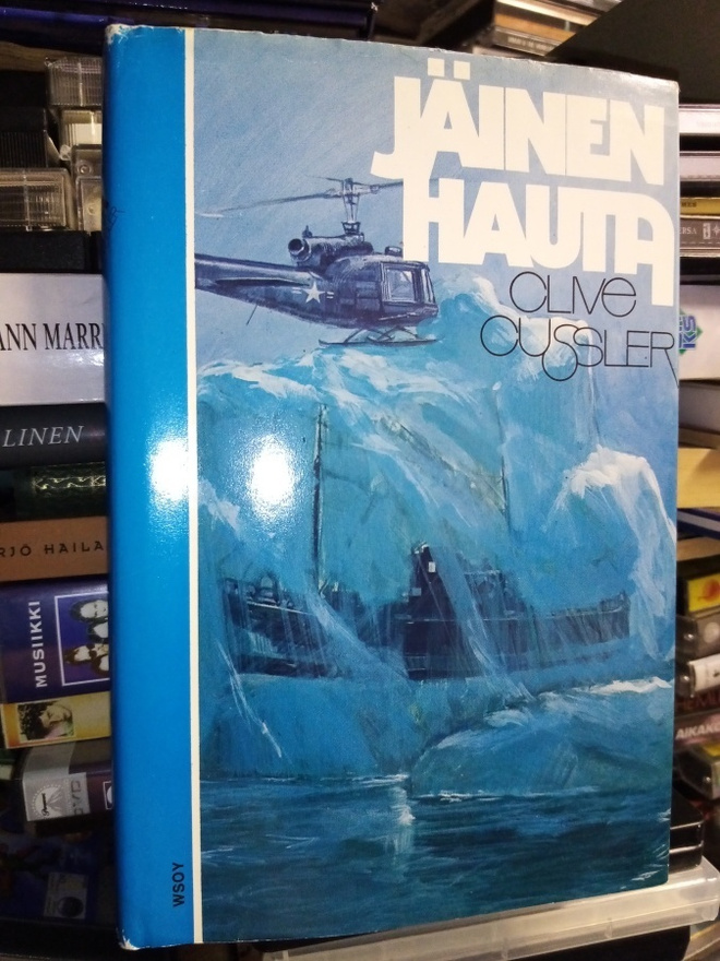 Clive Cussler :  JÄINEN HAUTA ( SIS POSTIKULU)