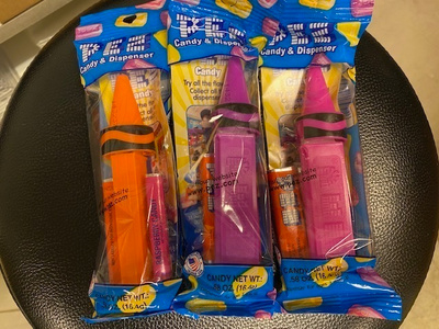PEZ Crayola setti
