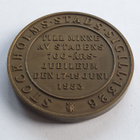 Pronssinen muistomitali Tukholman 700-vuotisjuhlasta 1953 - pikkukuva 2