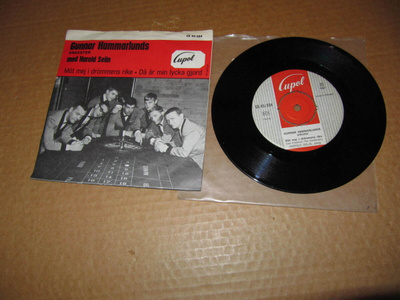 Gunnar Hammarlunds Orkester med Harold Selin 7" Möt mej i dr