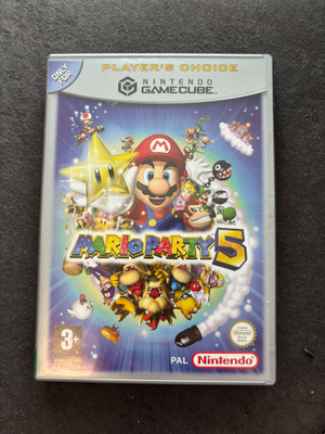 Nintendo gamecube marioparty5 player's choice