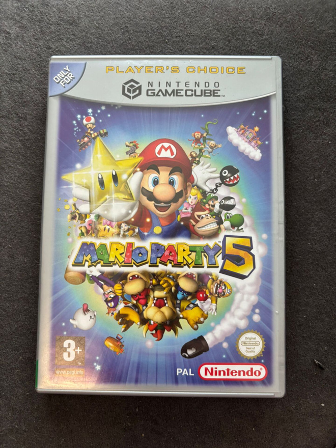 Nintendo gamecube marioparty5 player's choice