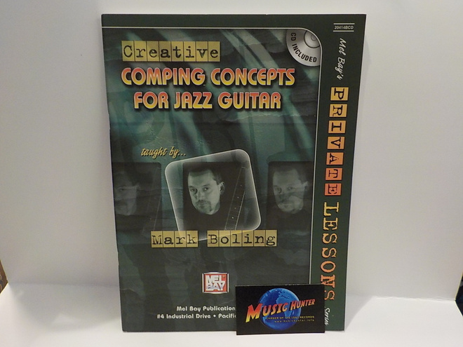 CREATIVE COMPING CONCEPTS FOR JAZZ GUITAR NUOTTIKIRJA + CD