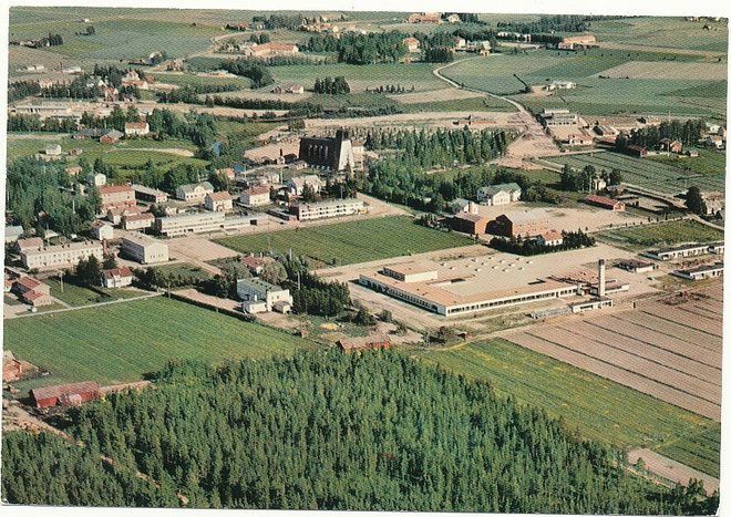 KAUHAJOKI - Karhumäki ilmakuvakortti