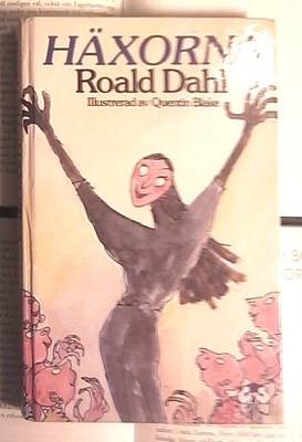 Roald Dahl - Häxorna (inbunden bok)