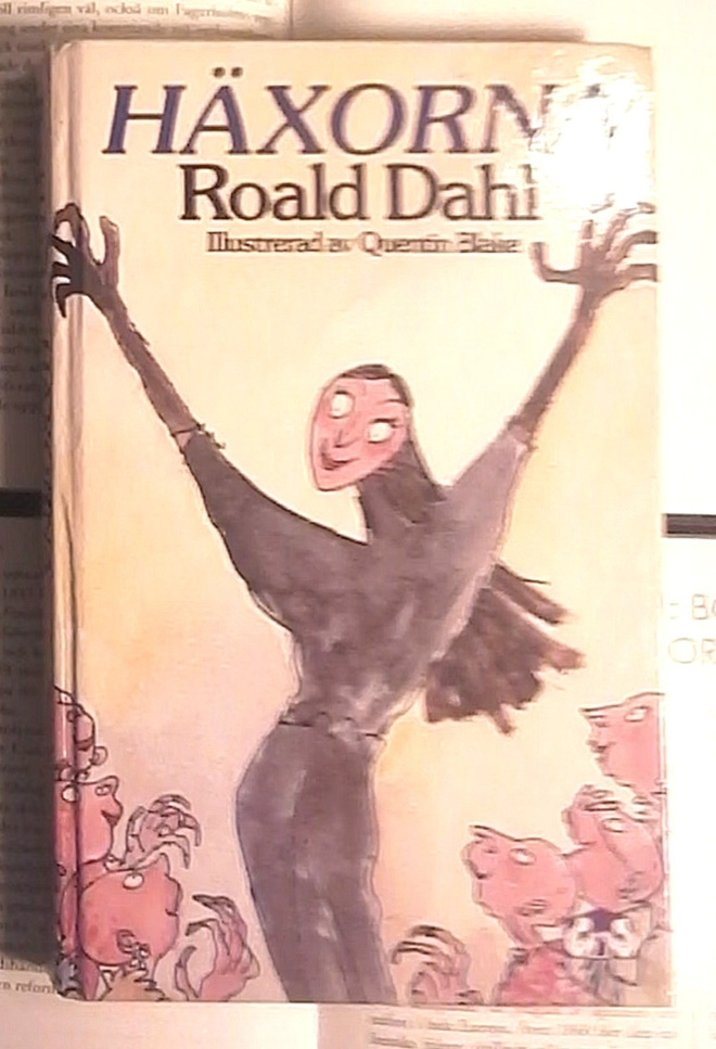 Roald Dahl - Häxorna (inbunden bok)