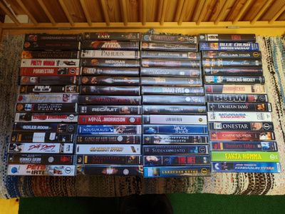 Vhs erä, 60 kpl.