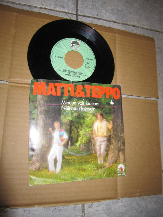 MATTI & TEPPO ; minuun voit luottaa / näit mun lävitsein