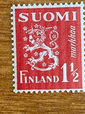 LEIJONAMALLI 1930 1 1/2MARKKAA**