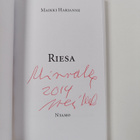 Maikki Harjanne : Riesa (signeerattu, tekijän omiste) - pikkukuva 3