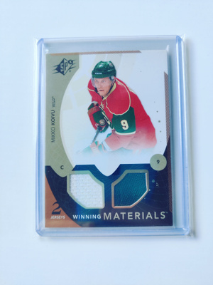 Mikko Koivu 10-11 SPx Winning Materials