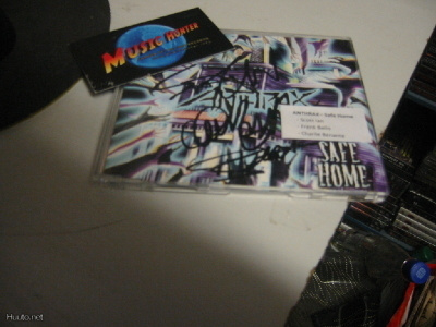 ANTHRAX - SAFE HOME CD SINKKU NIMMAREILLA