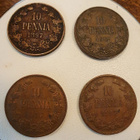 4 kpl 10 pennin kolikkoa 1800-1900 luku - pikkukuva 2