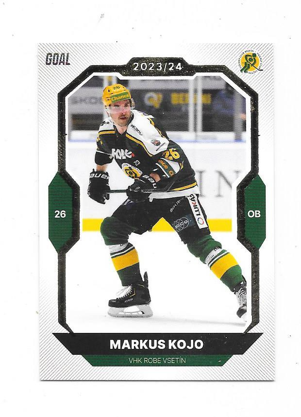 2023-24 Tsekki 2.liga  GOLD #221 Markus Kojo HC Vsetin Ässät