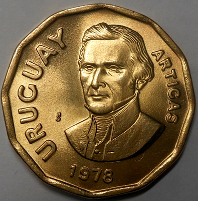 Uruguay. 1 nuevo peso 1978.