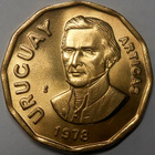 Uruguay. 1 nuevo peso 1978. - pikkukuva 1