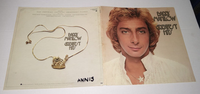 BARRY MANILOW GREATEST HITS LP
