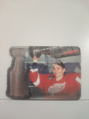 1998-99 Be a Player Playoff Highlights #H-17 Sergei Fedorov