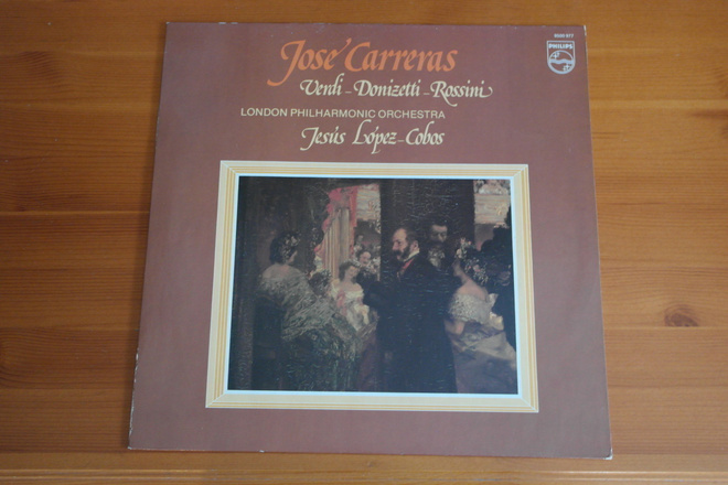 Jose Carreras:Verdi-Donizetti-Rossini LP.