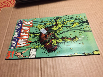 MARVEL WEAPON X 73/1991 HYVÄ