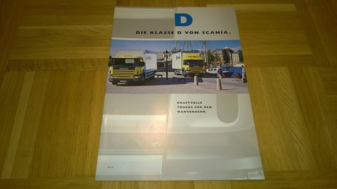 Esite Scania D-luokka, 1996. Kuorma-auto