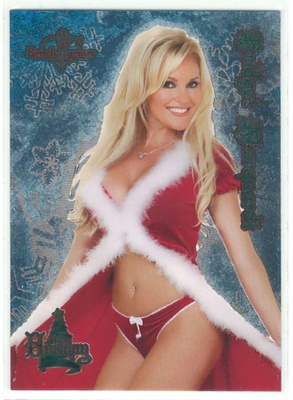 Bench Warmer 2005 Series 1 Holiday Foil 12 Bridget Marquardt