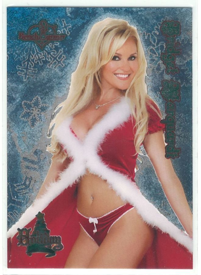 Bench Warmer 2005 Series 1 Holiday Foil 12 Bridget Marquardt