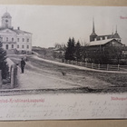 Kristiinankaupunki, Raatihuoneenpuistoa, kirkko, p. 1907 - pikkukuva 1