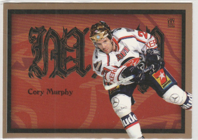 2007/08 Cardset MVP Red Cory Murphy , HIFK /50