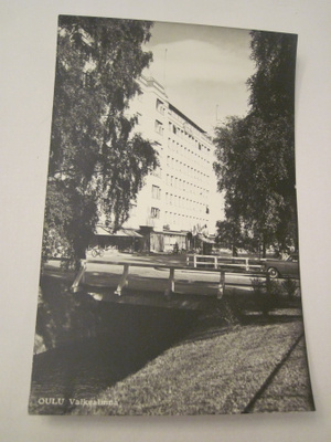 VANHA Postikortti Oulu 1950-l Alkup.Mallikappale