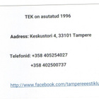 Tampere Eestiklubi kortti - Näsinneula 2 - pikkukuva 2