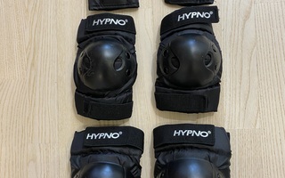 Hypno polvi-, kyynärpää- ja rannesuojasuojat, koko M