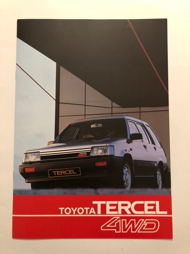 Myyntiesite - Toyota Tercel 4WD - 11/1982
