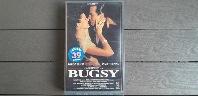 VHS: Bugsy (Warren Beatty, Annette Bening 1991)