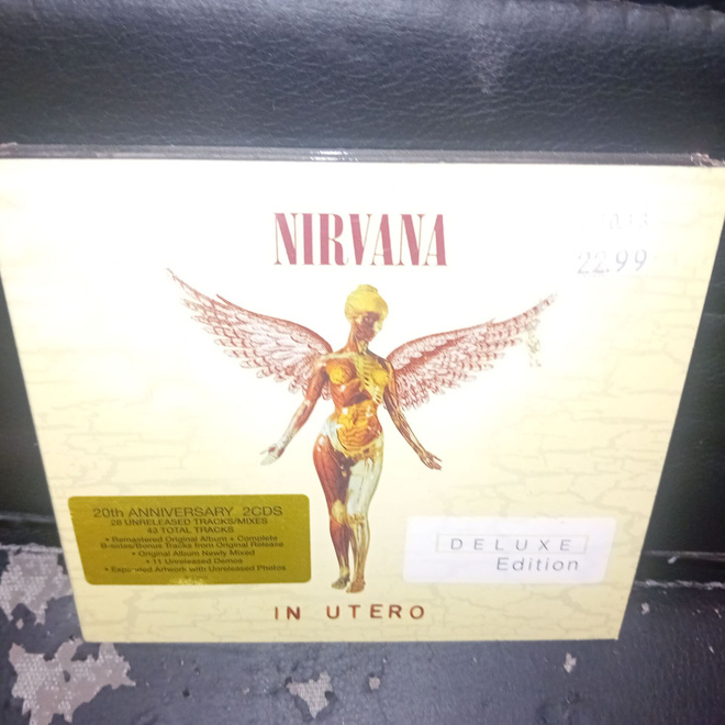2CD Nirvana  : In Utero DELUXE EDITION  ( UUSI  ) SIS POSTIK